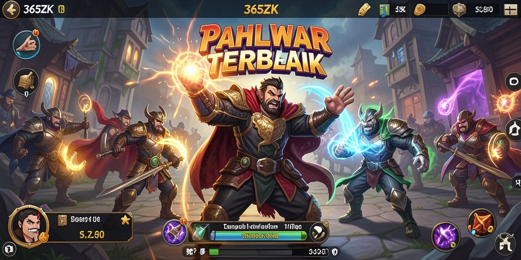 Screenshot utama 365ZK menampilkan aksi seru dalam gameplay TPS.