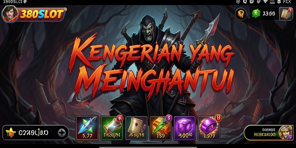 Gameplay mencekam di 380SLOT dengan atmosfer horor yang kental.