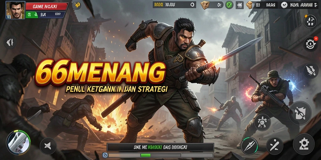 Gameplay menegangkan dari 66MENANG yang penuh aksi.