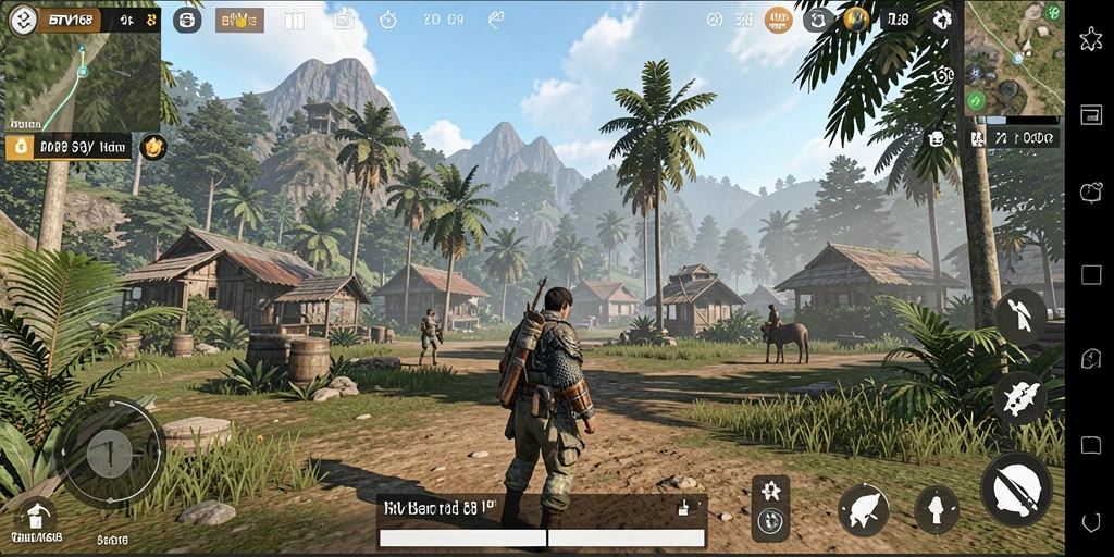 Gameplay BTV168 menampilkan eksplorasi menakjubkan di dunia terbuka.