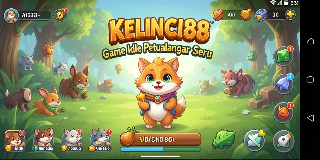 Tampilan gameplay KELINCI88 yang menarik dan menghibur.