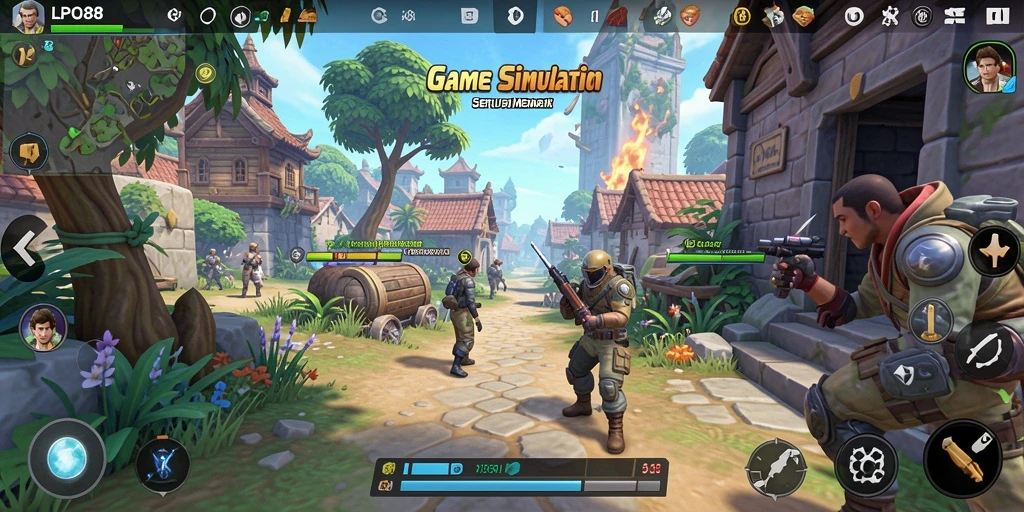 Tampilan gameplay LPO88 dengan elemen simulation yang menarik.