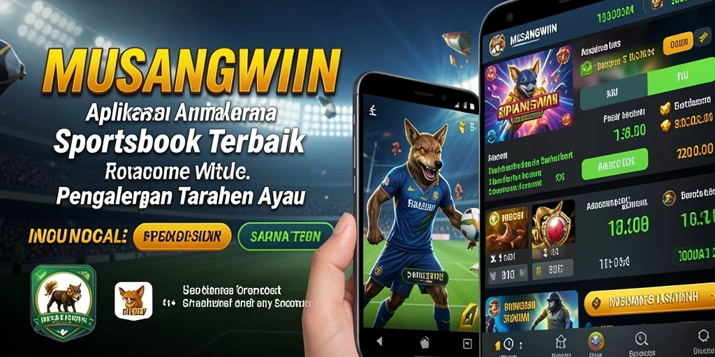 Tampilan antarmuka penuh warna yang menarik di MUSANGWIN.