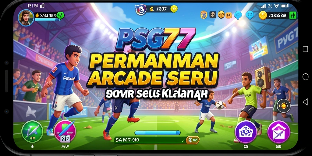Tampilan gameplay seru dari PSG77 yang menguji ketangkasan pemain.