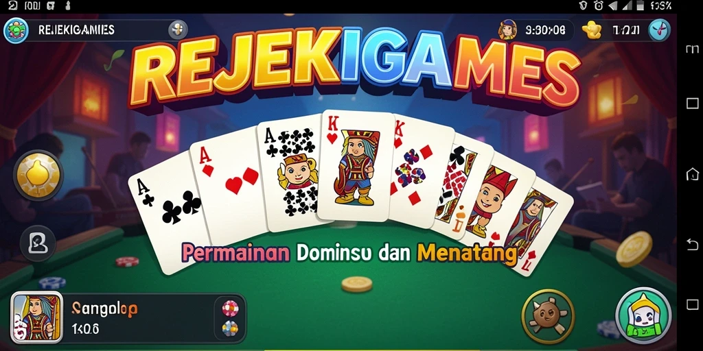 Tampilan menarik dari gameplay REJEKIGAMES yang mendebarkan.