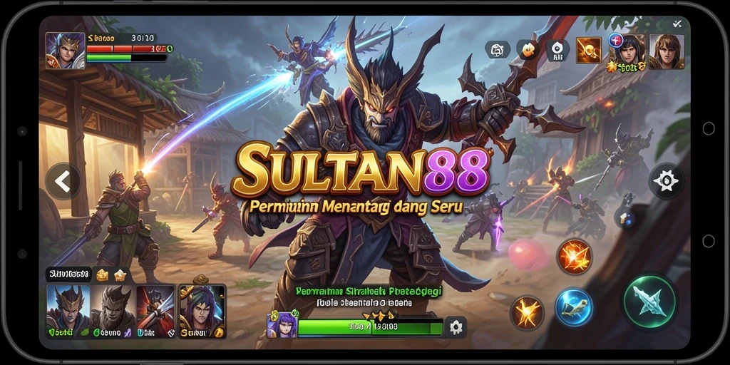 Screenshot gameplay SULTAN88 yang menampilkan aksi strategi seru.