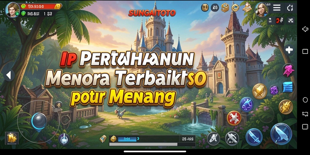 Tangkapan layar menunjukkan aksi seru gameplay Tower Defense yang menegangkan.