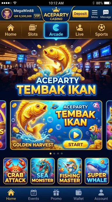 Aceparty menawarkan pilihan aplikasi populer dan terbaru untuk pengguna.
